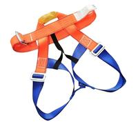 High Strength Half Body Safety Belt - Rock Climbing Harness, Thick Fire Rescuing Waist Strap, Mountaineering Gear For Caving | Professional Fall Arrest Support For Outdoor Climbing Welding Roofing Men