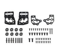 High strength joint part: Lightweight aluminum kinetic joint pin shaft assembly for printer smooth rotation