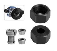 High Strength M17 Engraving Trimming Machine Router Collet Chuck Adapter, Woodworking Accessory (10x8)