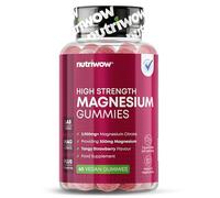 High Strength Magnesium Gummies - 300mg Lab Tested - 60 Strawberry Gummies