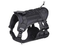 High Strength Materials Big Dogs Harness Offering Full Controling And Protections For Daily Walks And Travel Adventure