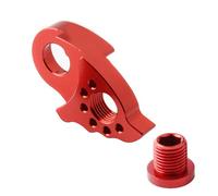 High strength metal tail hook extender easily installs the Bicyclare gear adapter for mountain and road cyclists