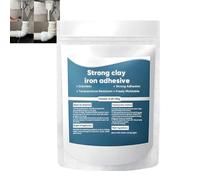 High-Strength Multi-purpose Repair Clay, High-Strength Multi-purpose Repair Putty, Strong Clay Iron Adhesive, Steel Reinforced Epoxy Putty, Perfect for Home, Car, Boat, Or Outdoor Gear (Black,1pcs)