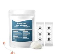 High-Strength Multi-Purpose Repair Clay & Putty,Strong Clay Iron Adhesive,Epoxy Putty Fast Repair Clays,Steel Reinforced Epoxy Putty,All Purpose Pool Clays for Plastic Metal Ceramic Tile Glass (1 Box)