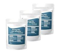 High-Strength Multi-Purpose Repair Clay,Strong Clay Iron Adhesive,High-Strength Multi-Purpose Repair Putty,All Purpose Pool C-lay for Bonding Plastic Metal Ceramic Wood Tile Glass (3 pcs)
