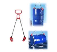 High Strength Oil Tank Handling Device for Horizontally Straight Lifting, Hoist Forklift Barrel Hook Spreader Chains, Relief to Move