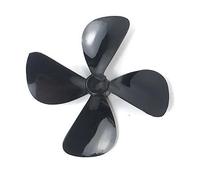 High-Strength PC Four-Blade Propeller Left Hand with 5mm Bore for Model Boat(5mm-60mm)