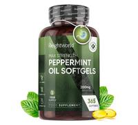 High Strength Peppermint Oil Softgels 200mg Easy Digestion and Fast Absorption