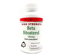 High Strength Plant Sterols 400mg - Cholesterol Support with 180mg Beta Sitosterol Per Capsule - 95% Phytosterols - Pure & Natural - 90 Caps - UK Made: Supports Normal Cholesterol
