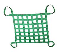 High-Strength Polyester Cargo Lifting Net - Versatile Nylon Sling Hoisting Net for Boxes, Pallets & Pickup Trucks(2x200cmx15cmx2.5t)