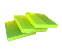 High-Strength Polyurethane Damping Plates - 3PCS Die Cutter Cushion Sheets for Vibration Absorption and Shock Resistance(200 * 200 * 15mm)