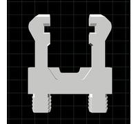 High Strength Press Fit Clips for B&Q Premium Soft Close Drawers | Set of 2 | PETG 3D Printed | Compatible with B&Q IT Kitchens, Cooke & Lewis, MFI & More