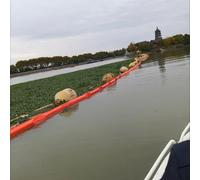 High-Strength PVC Floating Oil Boom for Marine Spill Containment & Debris Control - Ideal for Waterweed Management