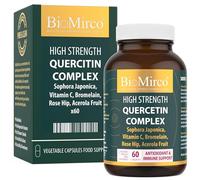 High Strength Quercetin 1000mg Complex, 60 Premium Capsules, Allergy Support, Powerful Antioxidant Supplements, Anti-inflammatory Antioxidant Supplement, Alternative to quercetin Powder, UK Made