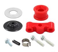 High-Strength Resin Shift Bushing Kit Red For Civic | Enhances shift precision, reduces slack, perfect for B-series engine swaps in Civic and for integra models