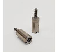 High-Strength Stainless Steel Timer Plate Stand-Off/Studs .76” Length for 1970-1999 Harley Shovelhead/EVO Big Twin & 1971-2003 Sportster Ironhead/Evolution - Sold AS A Pair - Replaces HD# 32601-78