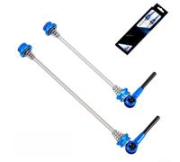 High Strength TC4 Alloy Skewers Anti-Corrosion | 52g per pair, front 14cm rear 18cm, fits 100mm and 135mm hubs, minimal rotating mass