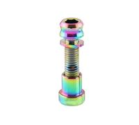 High-Strength Titanium M5x17 19mm Stem Bolt for Bike Handlebar - Lightweight and Durable(M5-19mm Colorful)