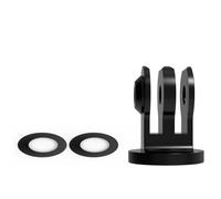 High Strength Triangle Adapters for Action Cameras Constructed From Aluminum Alloy Including 1/4inch Screw Hole for in Shoots Scene Camera Triangle Adapters