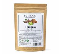 High Strength Triphala Powder 100g (50 Servings) - Amla, Haritaki & Bibhitaki Blend | 100% Pure Herbal Powder | No Fillers or Binders | Gluten Free | Oils and Herbs UK (100 GM)