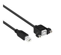High Strength USB Printer Cable Extension With Square Connector And Space Saving Solution Length Option Fast Speed Printer Data Cable With Ears Design