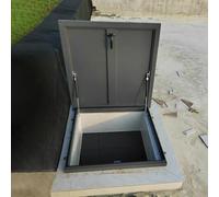 High-Strength Waterproof Roof Hatch - Skylight for Roof Maintenance Sizes: 40.6x40.6 to 101.6x101.6 cm Ideal for Emergency Access & Easy Installation