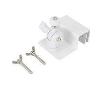 High Strength Weatherproof Gutter Mount for Security Cameras, Designed to Resist Natural Elements and Maximum Surveillance (White)