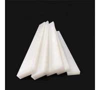High-Strength White Nylon Rectangular Sheet - 1M Long, 60mm Wide, 12-50mm Thickness for Machining & DIY Projects(35mm)