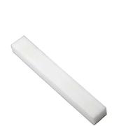 High-Strength White Nylon Sheet - 1m Long, 100mm Wide, 12-50mm Thick for DIY & Machining(25mm)