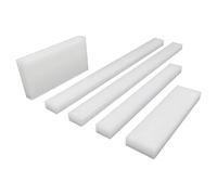 High-Strength White Nylon Sheet - 1m x 60mm, 12-50mm Thickness, 1pcs(45mm)