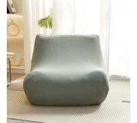 High Stretch Armless Sofa Cover Single Seated Lazy Couch Slipcover Removable & Machine Washable Chair Protector One Piece Design for Easy Care