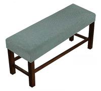 High Stretch Bench Covers, Elastic Dining Bench Slipcovers, Interior Cush Protectors for Benches, Fits 180-210cm, Slish &