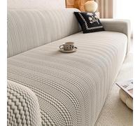 High Stretch Non-Slip Sofa Slipcovers for 1/2/3/4/5 Seater All-Inclusive Dustproof Covers with Pillowcase Fits 4 Seater (235-300cm) Colorful & Stylish Protector for Living Room