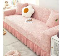 High Stretch Sofa Cover 1 2 3 4 5 Seater Stylish Sofa Covers 1-Piece Couch Covers Thick Soft Sofa Protector Machine Washable Non Slip Sofa Slipcovers for Pets, Living Room(Size:4 Seater,Color:C)