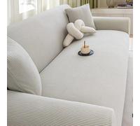 High Stretch Sofa Covers for 1/2/3/4/5 Seaters, Washable Anti-Cat Scratch Slipcovers with 1 Pillowcase, All-Inclusive Protect, Fits 90-140cm, Color A