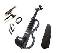 High-string Instrument Beautiful High End All Solid Wood Handmade Violin 4 String Violin (Color : A)