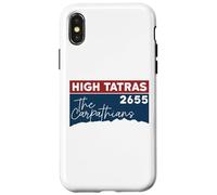 High Tatra Carpathians Tatras Hiking Carpathian Mountains Case for iPhone X/XS