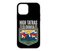 High Tatras Slovakia Flag Mountain Peaks Vintage Art Case for iPhone 12 mini