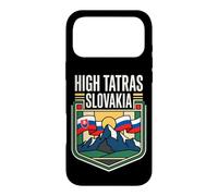 High Tatras Slovakia Flag Mountain Peaks Vintage Art Case for iPhone 17 Pro Max