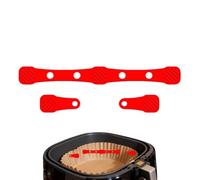 High Temp Air Fryer Magnets - Reusable Buckle Magnetic Clips, Kitchen and Home Cooking Accessory for Holding Down Parchment Paper, Preventing Burning, Compatible with Air Fryers, Easy to Use