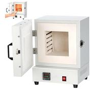 High-Temp Corrosion-Resistant Muffle Furnace Uniform Heating Lab Burnout Kiln Durable Enclosed Box Furnace For Annealing Sintering & Heat Treatment (1150°C)