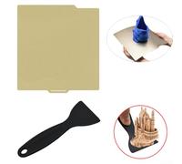 High-Temp for pei Sheet 120C for 3D Printer Build for surface | Double-sided coating, for versatile material use, for pla ABS for petg compatible, 257x257mm size