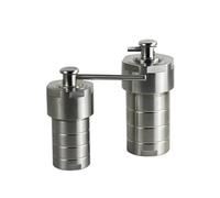 High-Temp Hydrothermal Synthesis Reactor 25ML - Stainless Steel Autoclave with Gas-Tight Integrity for Lab Use, 1pcs(25mL Ptfe)