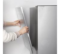 High-Temp Insulation Board for Refrigerator, Aluminum Heat Shield Mat, Fireproof 200°C, Kitchen Stove & Oven Protector, 60 x 90 cm, Durable Stand Type