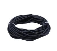 High Temp Resistant Flexible Silicone Tube， Flexible Silicone Latex Rubber Hose Multicolor ID 1.6-12mm OD 3.2-17mm 1/3/5M(Black,1 Meter-ID 3.0MM X 6MM OD)