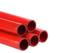High-Temp Silicone Hose for Turbo/Intercooler - 600mm Length, 5mm Thickness, 1 Piece, Red(19mm)