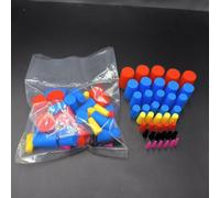 High Temp Silicone Rubber Tapered Set 42 Pieces for Masking and Coating, Suitable for Painting and Plating 1/16 to 3/4 Size Range