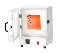 High Temperature Box Furnace, Enclosed Muffle Oven, 2102℉ 2000W Kiln for Ceramic and Metal Casting, Perfect for Burnout Applications