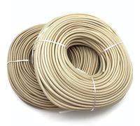 High Temperature Braided Fiberglass Sleeve - 800°C Heat Resistant Cable Protector for Indoor 1pc(6mmx5m)