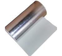 High-Temperature Ceramic Fiber Barrier Insulation Shield - 50x100 cm, 2300℉ Heat Resistant Aluminum Foil Mat(Thick: 4mm)